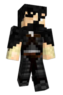 servilletanegra Minecraft avatar full body