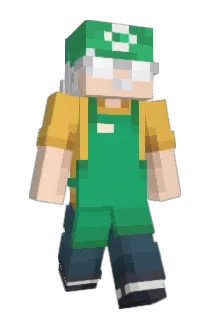 sh3lm Minecraft avatar full body