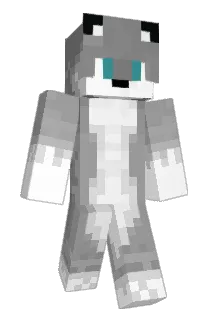 shadow_wolf_005 Minecraft avatar full body