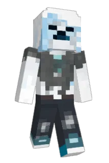 sharkies Minecraft avatar full body