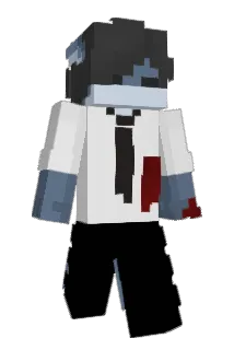 sharknerd Minecraft avatar full body