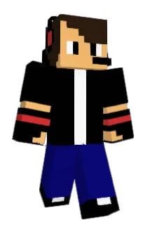 shechter Minecraft avatar full body