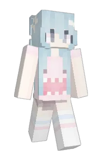 shi2ha Minecraft avatar full body