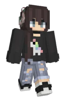 shi_monZ Minecraft avatar full body