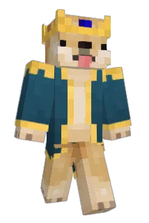 shibasean Minecraft avatar full body