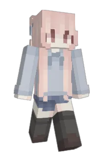 shinsi Minecraft avatar full body