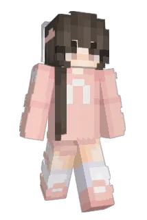 shiokuma Minecraft avatar full body