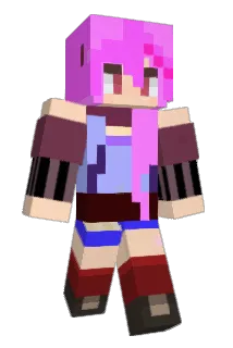shiomirie Minecraft avatar full body