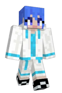 shiromegane_ Minecraft avatar full body