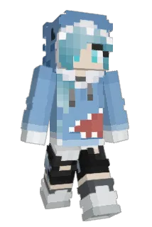 shorkinix Minecraft avatar full body