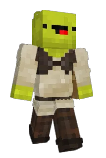 shrektoast Minecraft avatar full body