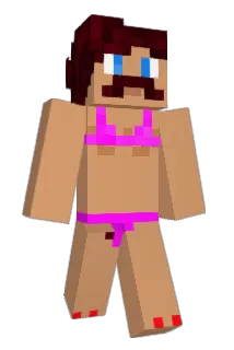 shreqman Minecraft avatar full body