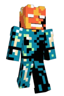 shupDX Minecraft avatar full body