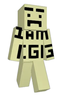 siciki Minecraft avatar full body