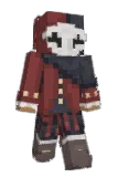 sicned Minecraft avatar full body