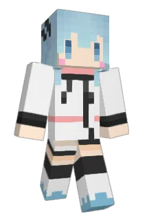 sikame Minecraft avatar full body