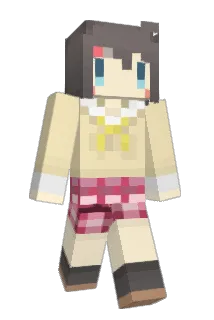 silcro Minecraft avatar full body