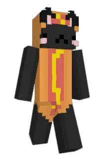 silentcatfaart Minecraft avatar full body