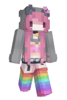 silentdame Minecraft avatar full body