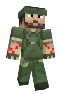 silkycaucasian Minecraft avatar full body