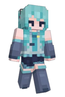 sillypilled Minecraft avatar full body
