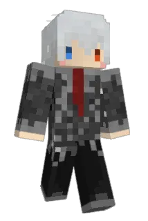 silver_18 Minecraft avatar full body