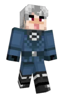 silver_stream Minecraft avatar full body