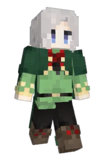 silver_water Minecraft avatar full body