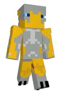 silverared Minecraft avatar full body