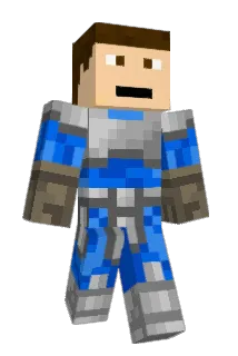 silverdor Minecraft avatar full body
