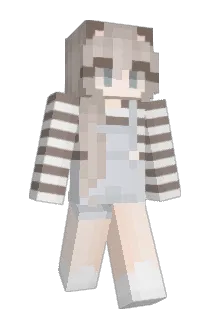 silvermyst Minecraft avatar full body