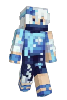 silverrruns Minecraft avatar full body