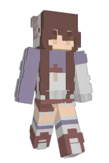 silverv3 Minecraft avatar full body