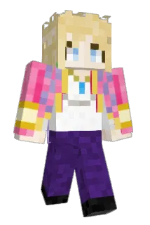 simsaa Minecraft avatar full body
