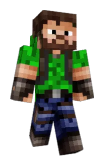 simsaksoon Minecraft avatar full body