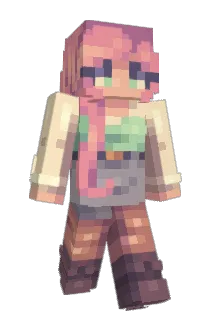 siobhanbooks Minecraft avatar full body