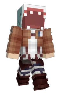 siusame Minecraft avatar full body