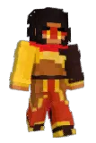 sixeared Minecraft avatar full body
