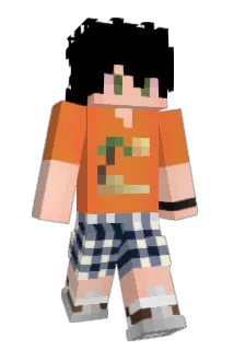 sk8e Minecraft avatar full body