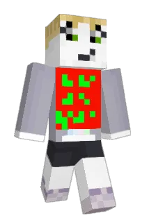sk8tehell Minecraft avatar full body