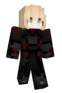 sk_red Minecraft avatar full body