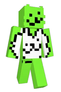 skeletypical Minecraft avatar full body