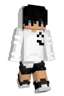 skeluton Minecraft avatar full body
