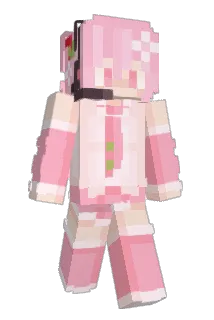 sketchyskunk Minecraft avatar full body