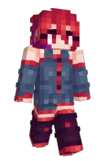 skibidipomni Minecraft avatar full body