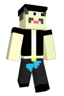 skillion Minecraft avatar full body