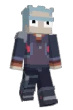 skizzleblue Minecraft avatar full body