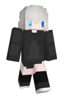 skmn Minecraft avatar full body