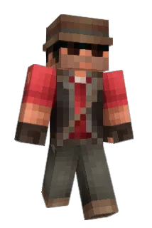 skrattman Minecraft avatar full body