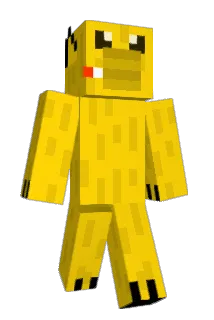 skrrt Minecraft avatar full body